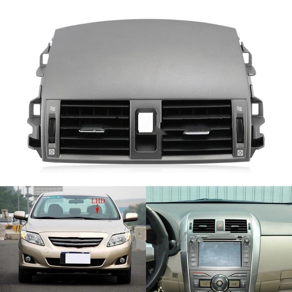Ventilación de aire coche A/C para Toyota Corolla Altis E15 2007-2013 panel de rejilla 2