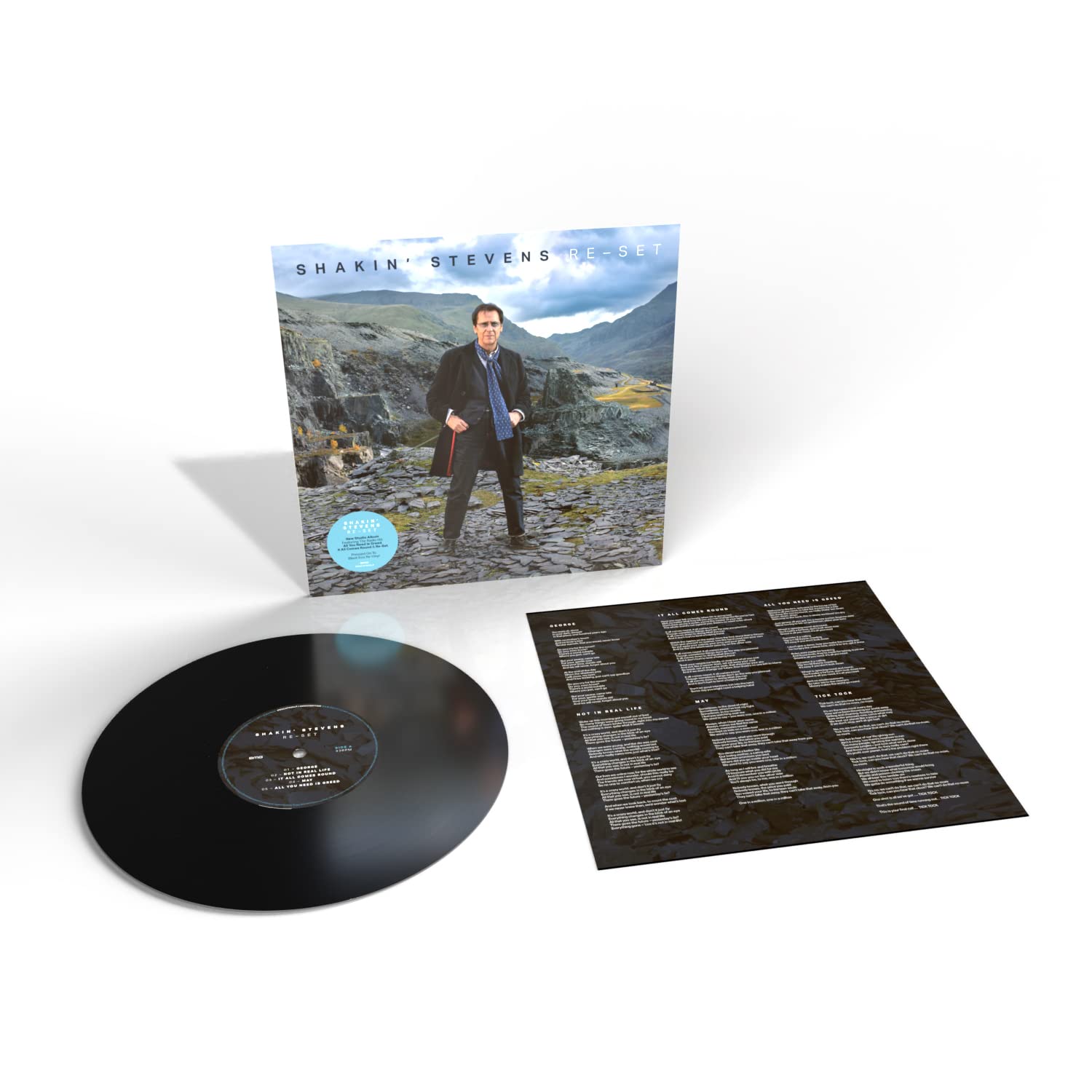 Shakin' Stevens - Re-set (BMG) Vinyl 12"" Album