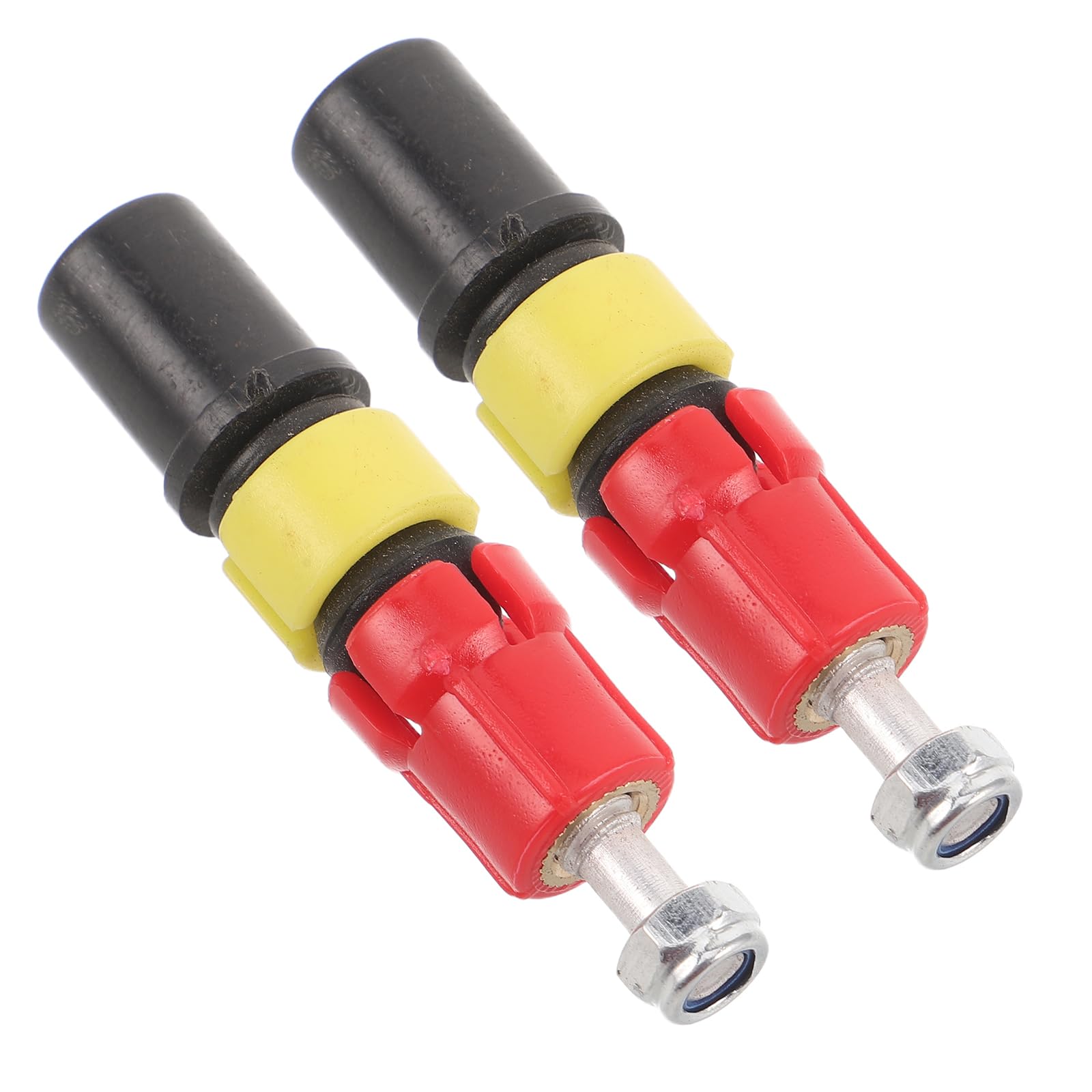 UKCOCO 2pcs Hiking Pole Expansion Tubes Outdoor Hiking Pole Accessories Shock-absorbing Plastic and Metal Replacement Parts for Walking Sticks with High Strength Engineering, Suitable
