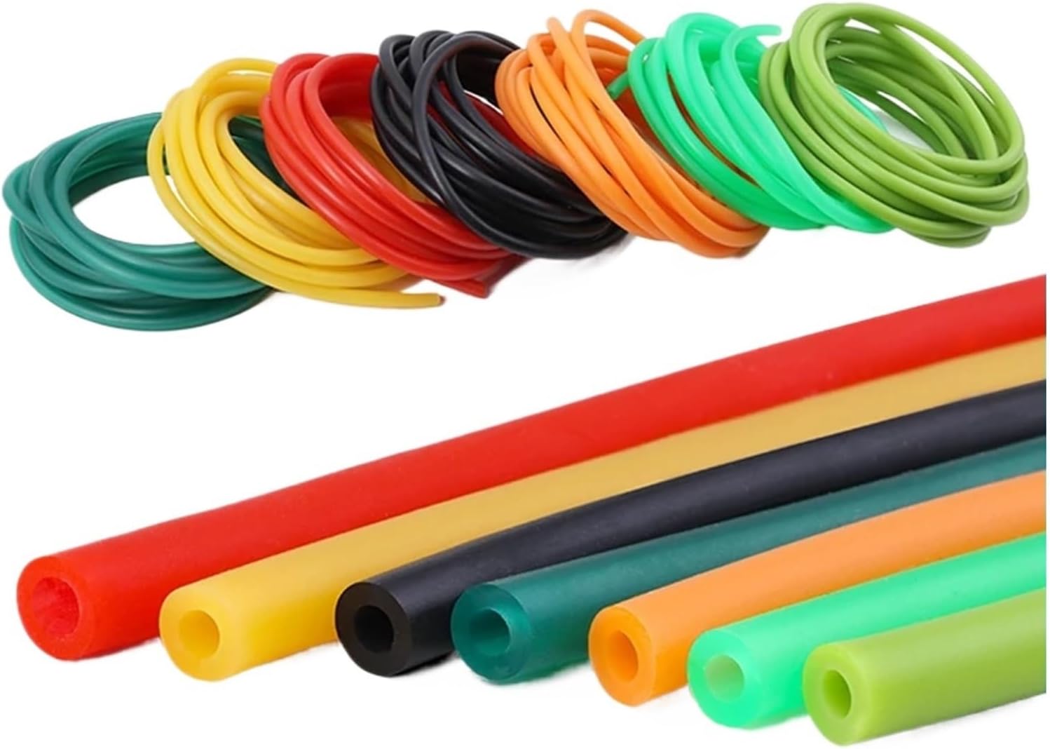 Rubber Tubing 20m Multi-Color Nature Latex Rubber Hoses Surgical Medical Speargun Band Slingshot Catapult Tube Hose Tension Belt For Home Hospital Laboratory(Ice Blue)