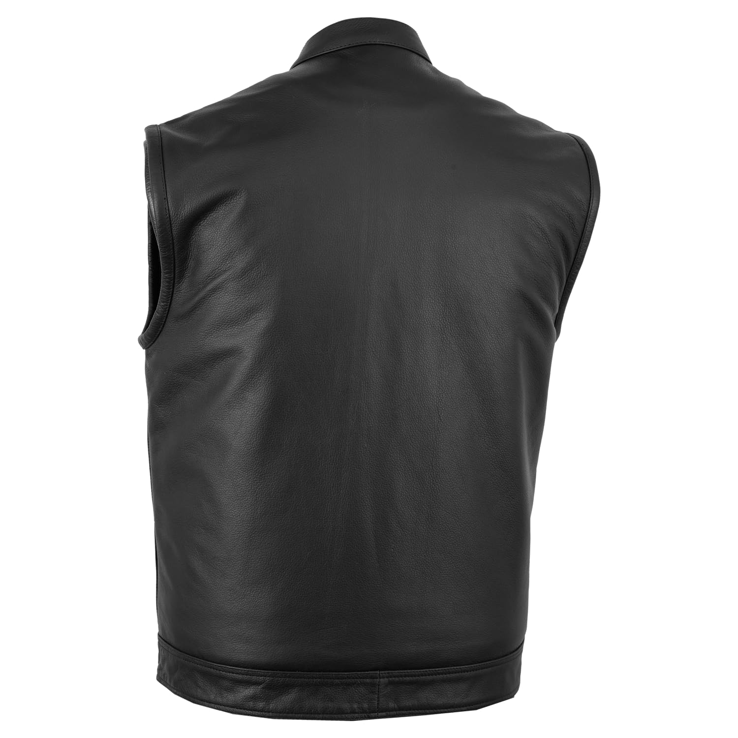 Fulmer 500 Legion Leather Vest - Black, 3X-Large
