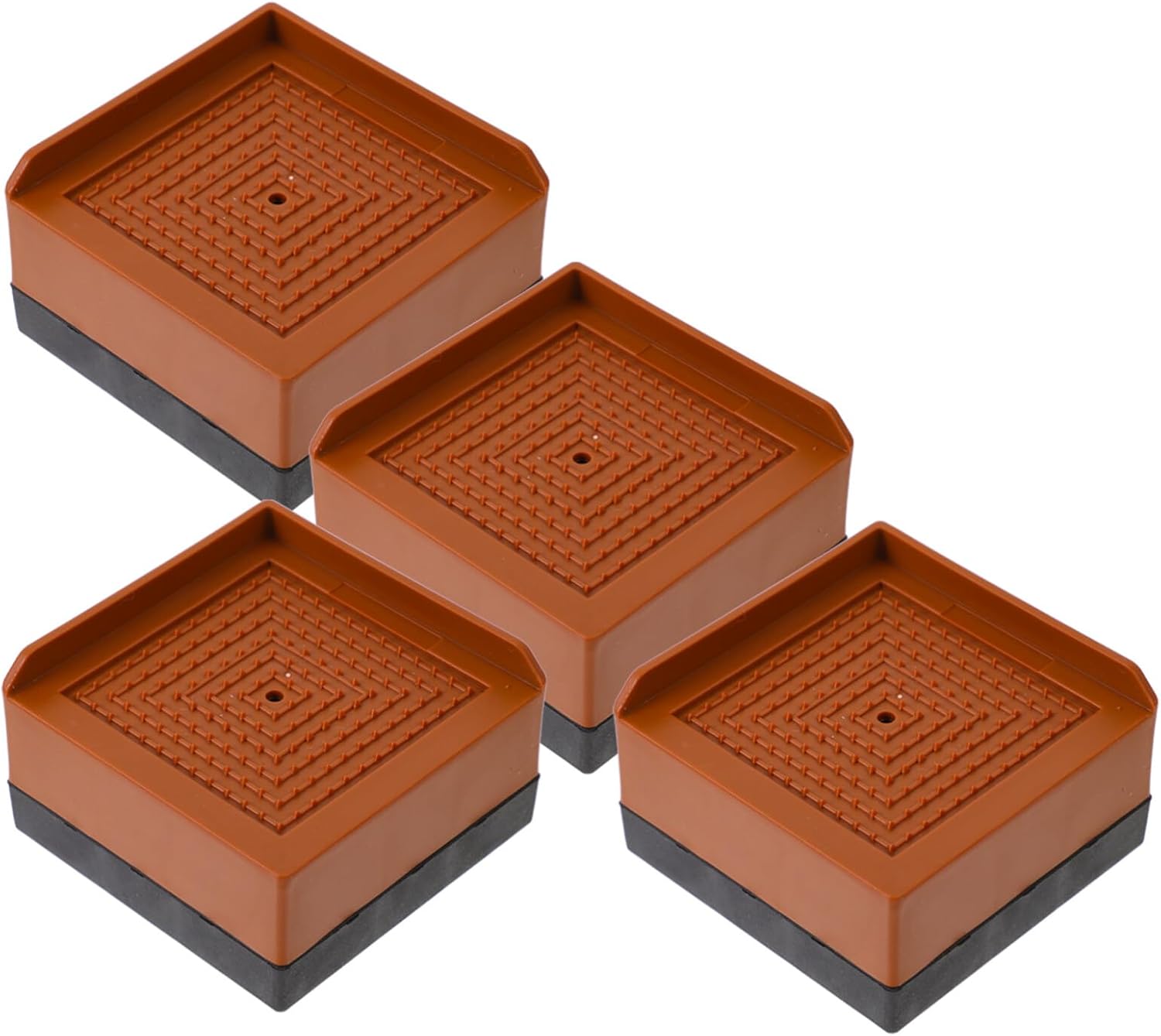 UPKOCH 4pcs Furniture Risers for Bed Table and Chair Bed Lifts for Stability and Floor Height Elegant Design