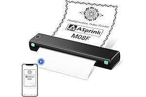 rooopook M08F Wireless Portable Printer for Home Office