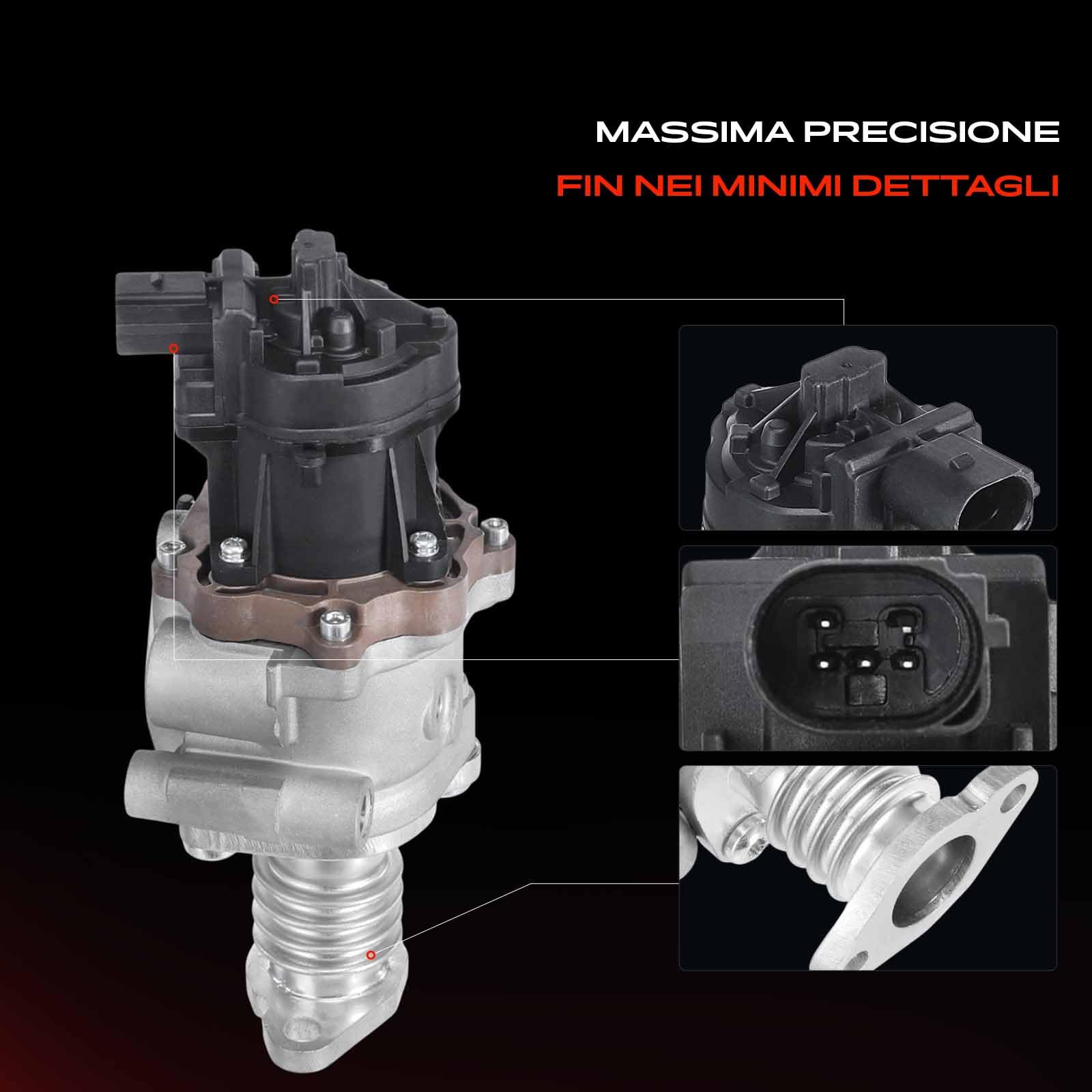 Frankberg Valvola EGR per il ricircolo dei gas di scarico 71795484 | Compatibile con: Ducato Van 250, Ducato Bus 250
