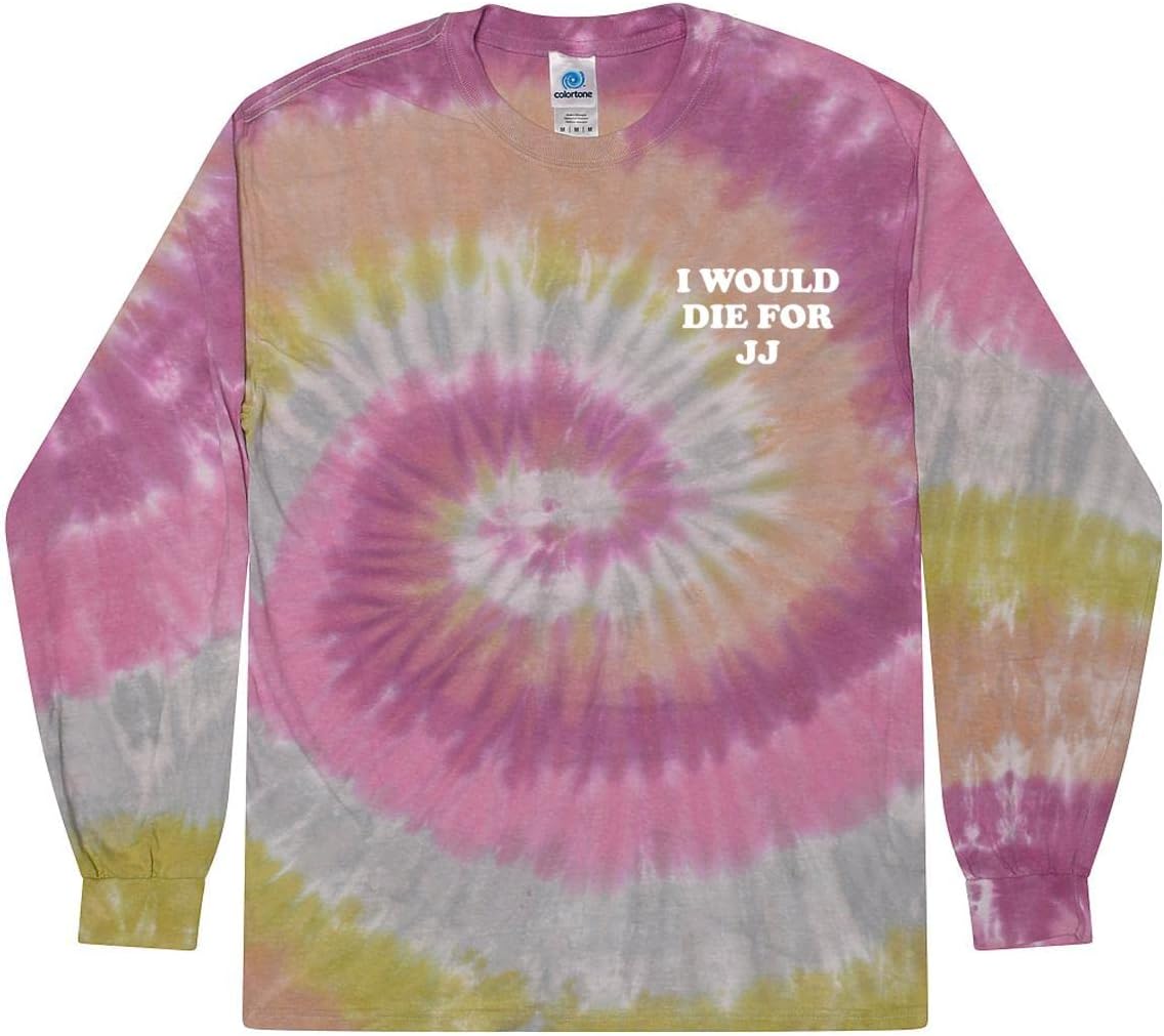 Barstool SportsI Would Die for JJ Tie Dye Long Sleeve Tee