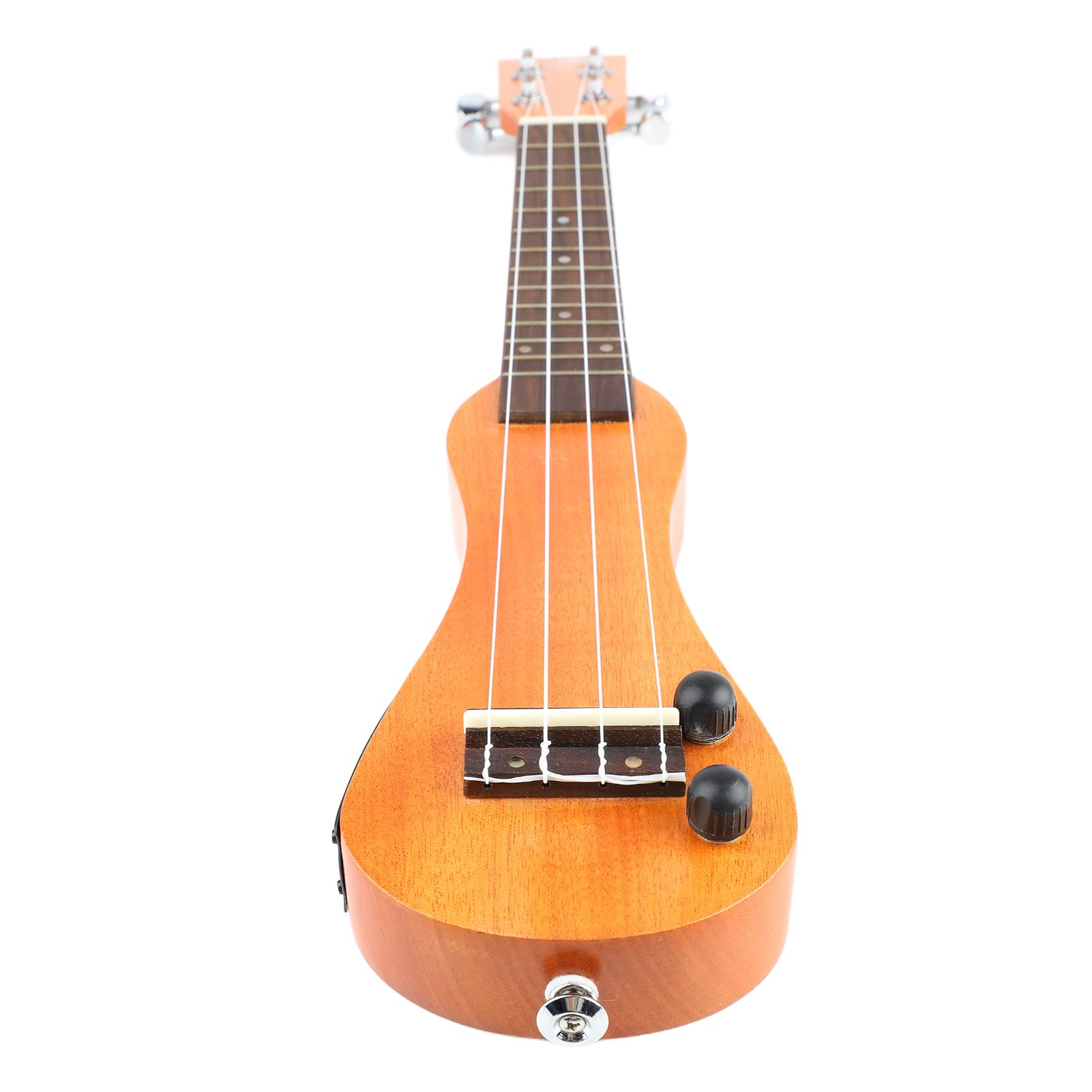 21 In Ukulele, Ukulele Acustico In Legno Massello di Acero per Professionisti Adulti e Bambini, 55 Cm