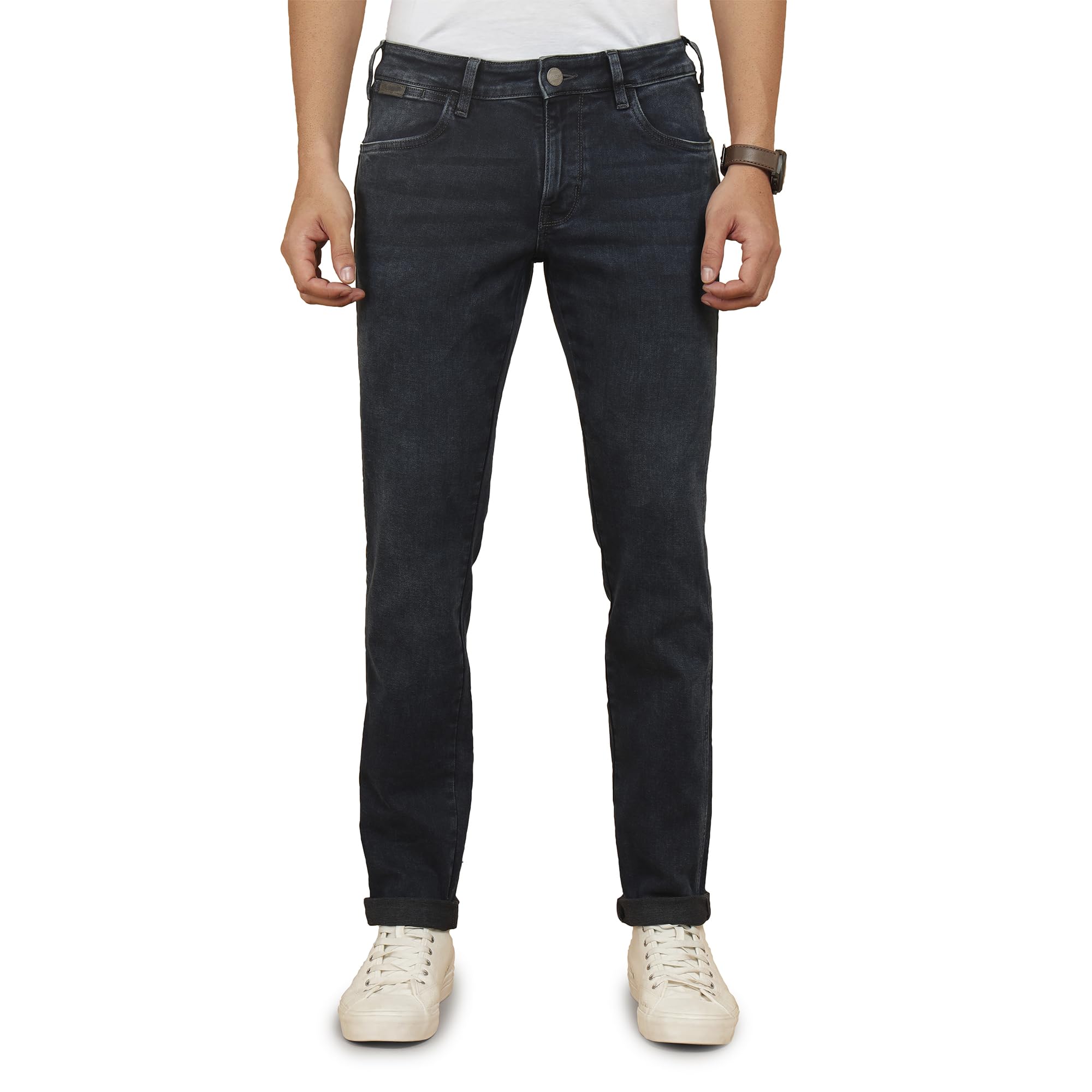 WranglerMen's Skanders Slim Fit Low-Rise Jeans
