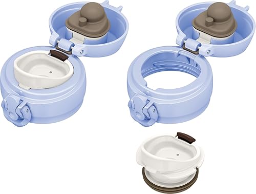 Miniatura 6 de Thermos JNL-506 PBL - Taza portátil aislada al vacío, 16.9 fl oz (16.9 fl oz), azul perla, fácil de limpiar y fácil de limpiar, tipo ligero,