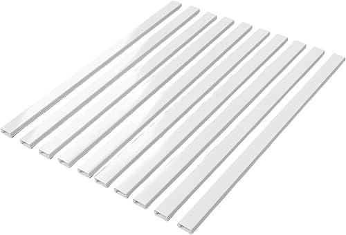 Miniatura 3 de Fafeicy Kit de cubiertas de cable de pared, kit de ocultación de cables pintable, solución protectora de gestión de cables para oficina en casa,