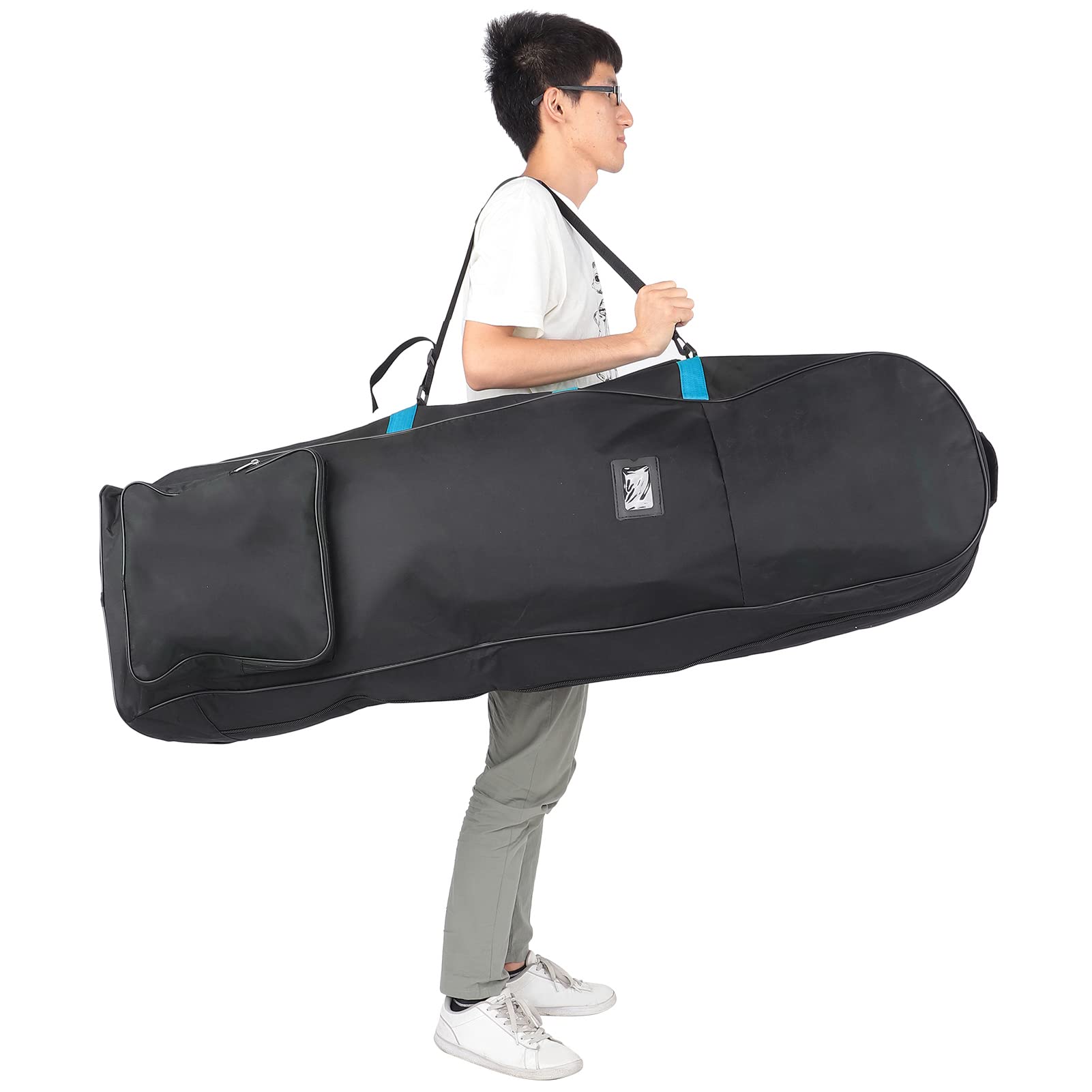Sac de Voyage de Golf avec Roulettes 600D Oxford Pliable Aviation Bag Club Case