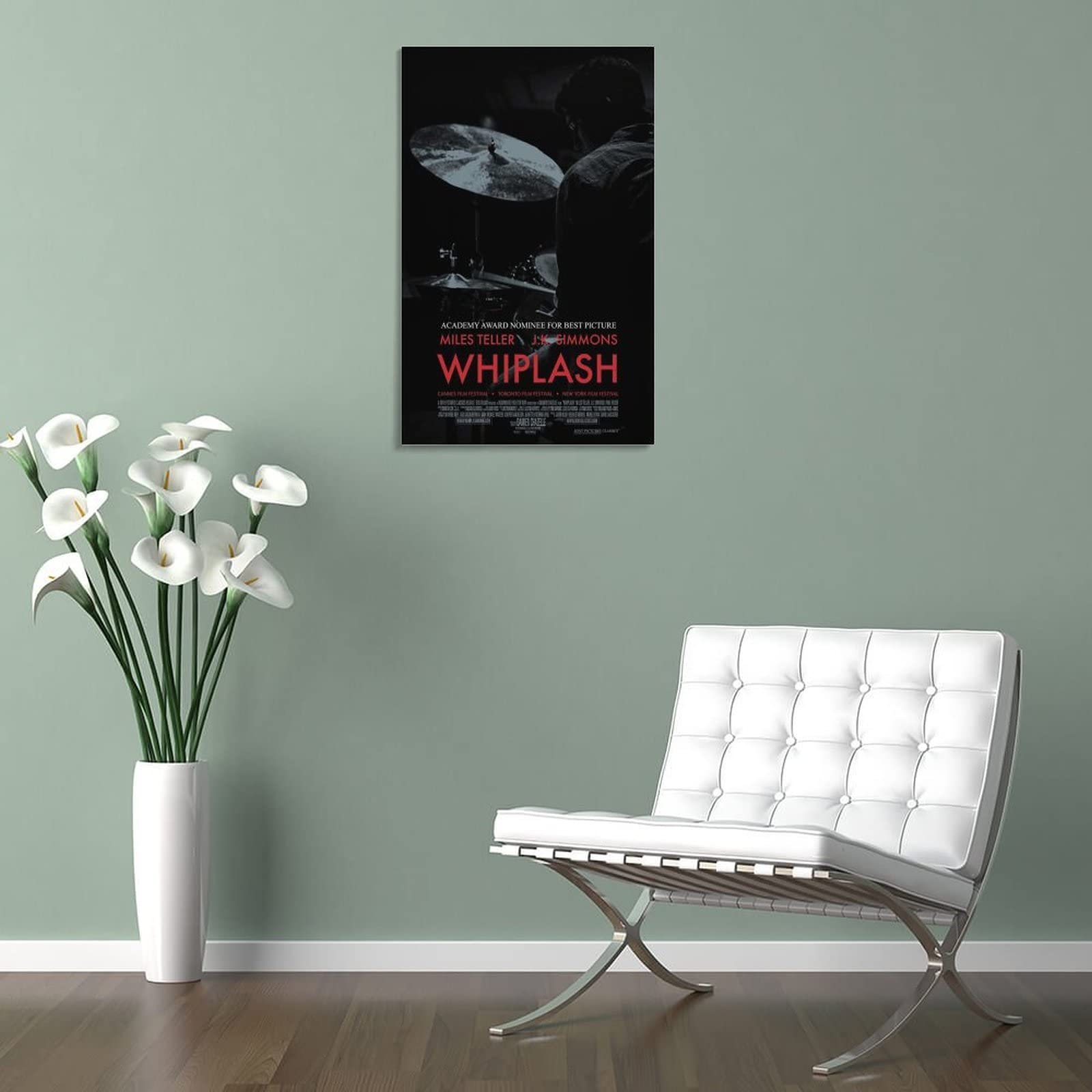 Affiche De Film Whiplash - Poster Déco Mural - Reproduction Haute Qualité - Multicolore