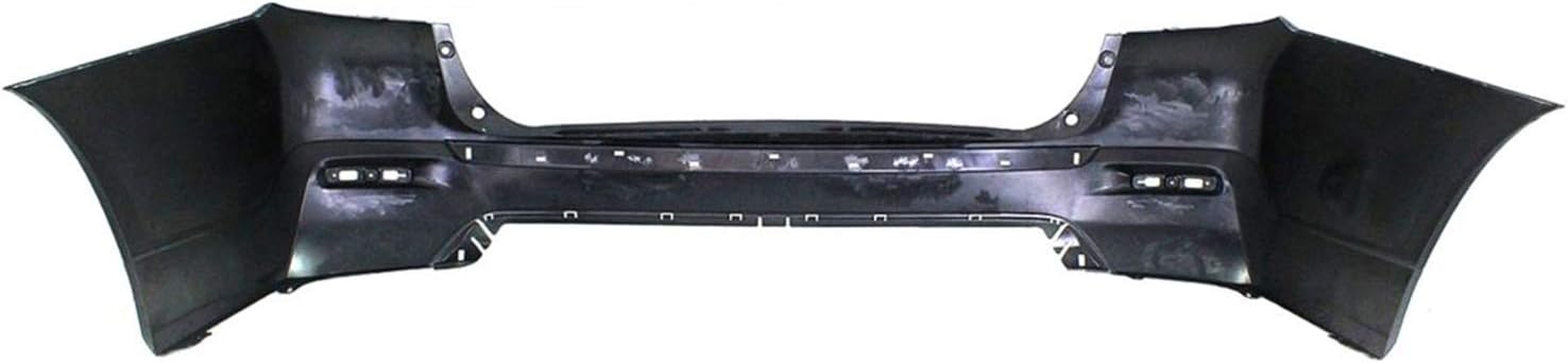 BUMPERS THAT DELIVER - Primered, Rear Bumper Cover Replacement Compatible with 2011 2012 2013 Toyota Highlander 11 12 13, TO1100289