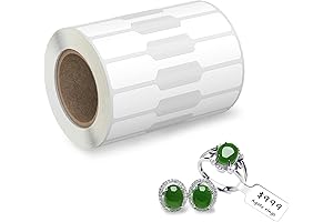 500 Pcs Jewelry Price Tags for Earrings and Necklaces
