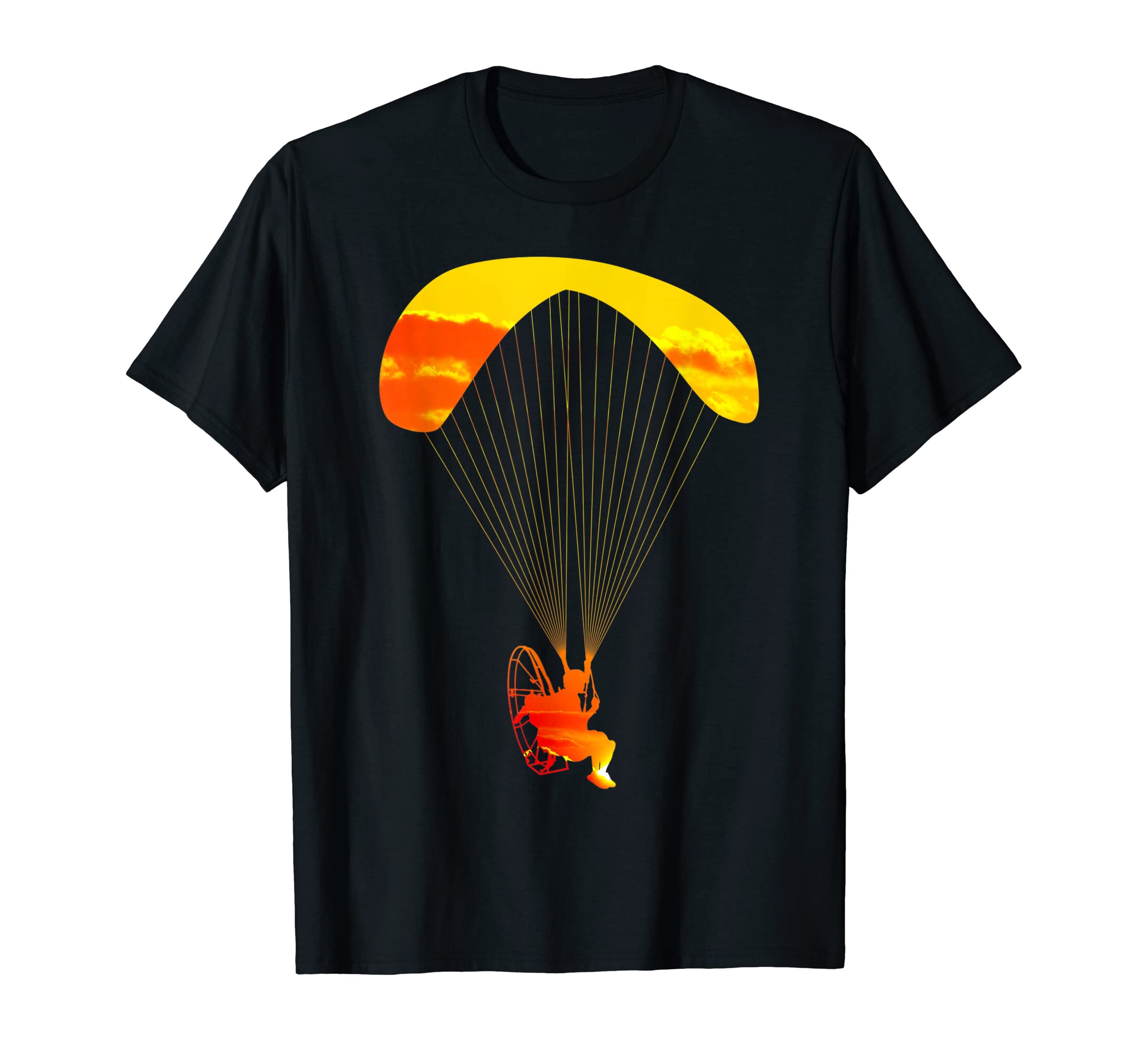 Paramotor paraglider and paragliding equipmentParaglider Stuff: Power Paragliding and Paramotor T-Shirt