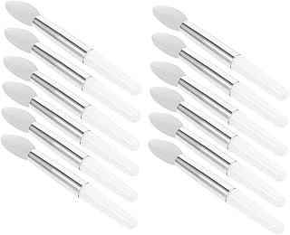 Baluue 12pcs Silicona Lip Brush Set Aplicador...