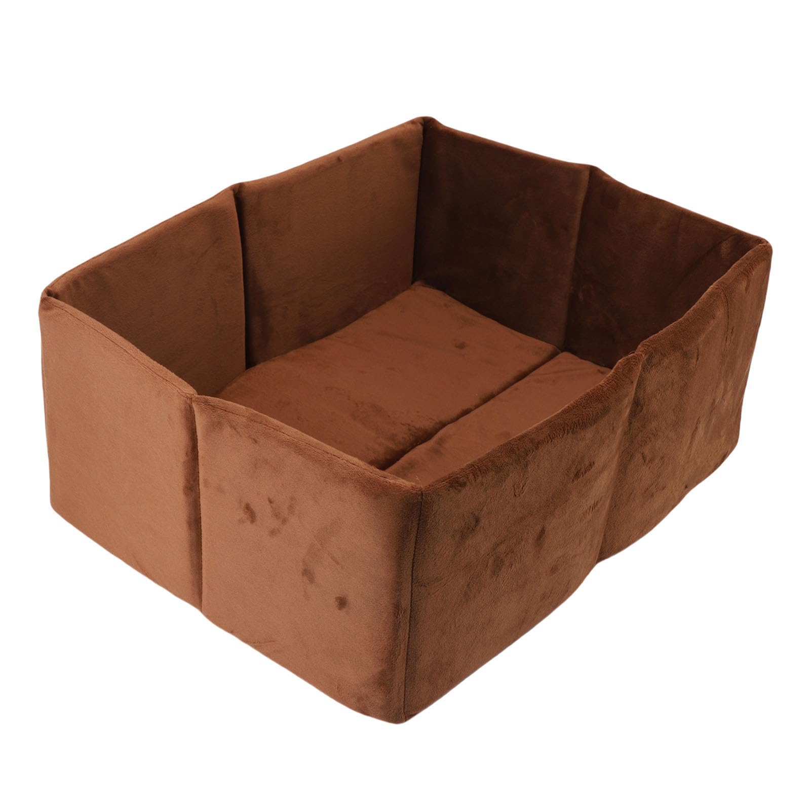 Photo 1 of ***STOCK PHOTO REFERENCE ONLY***Foldable Large Spacious Pet Bed, Soft Plush Non Slip Bottom Cat Dog Bed with Removable Washable Cover, Polyester Material for Indoor Puppies Kitties