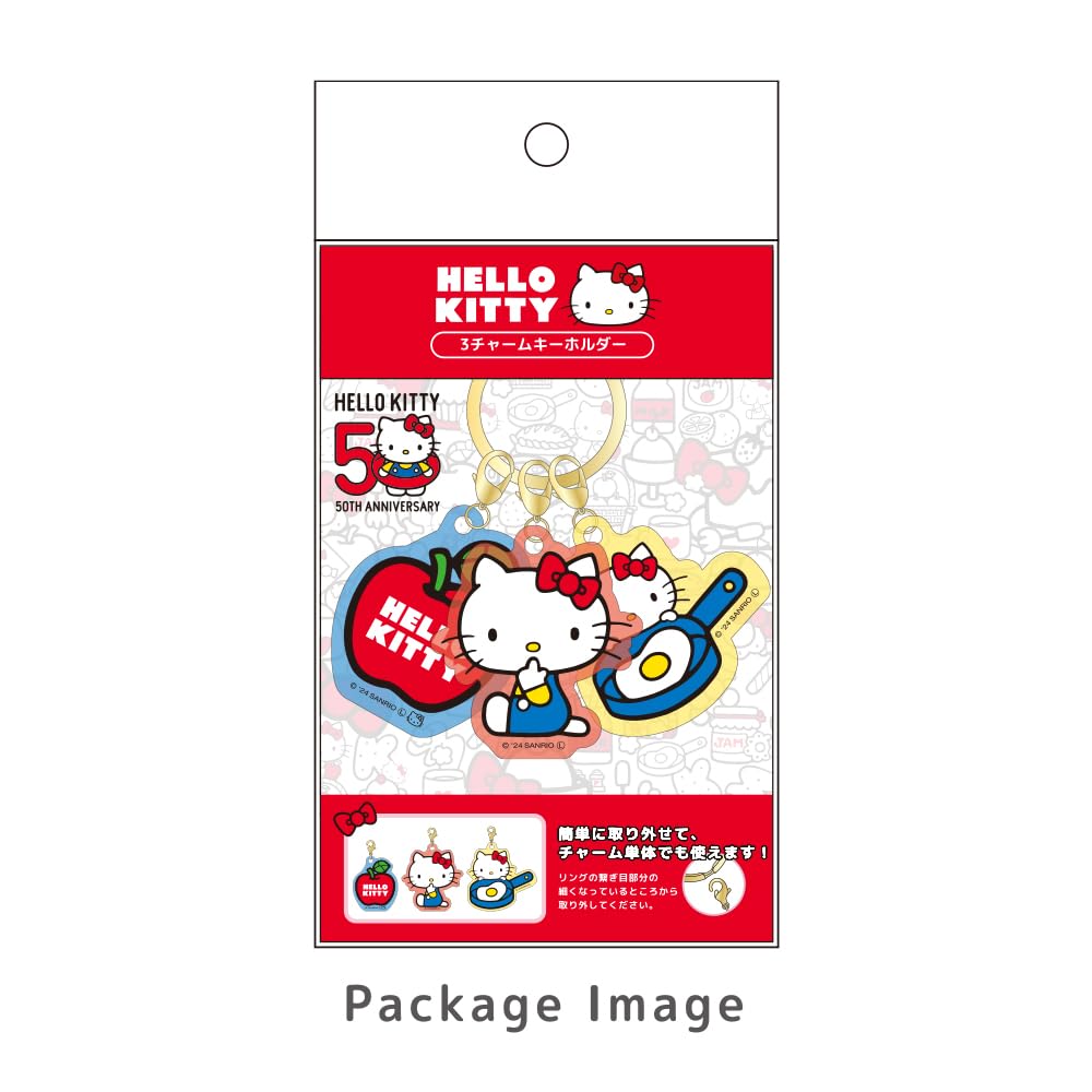 Amazon.co.jp: ティーズファクトリー サンリオ ハローキティ 3チャーム