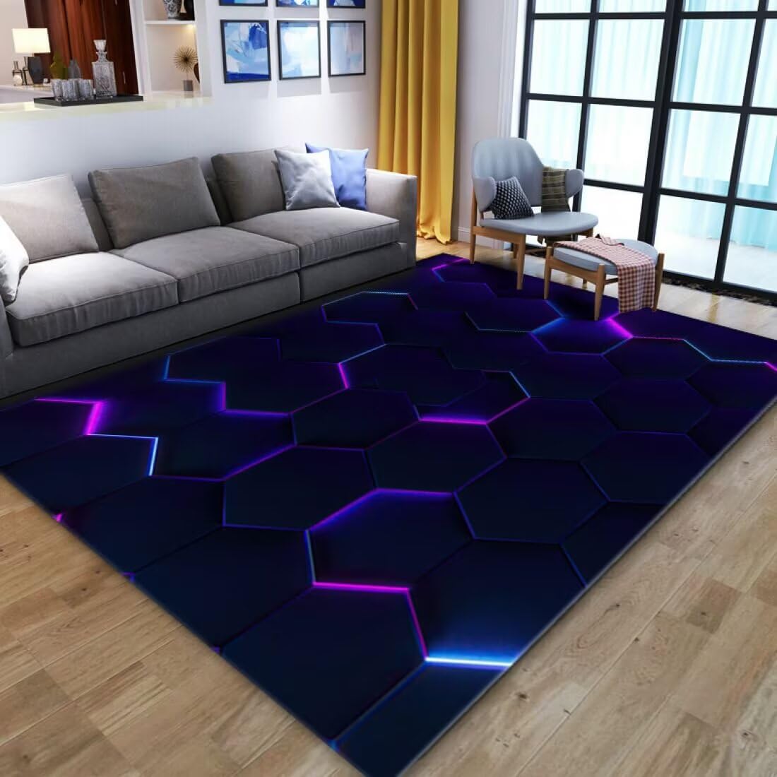 Tapis pour salon confortable et doux pour habiller une chambre 80X160CM