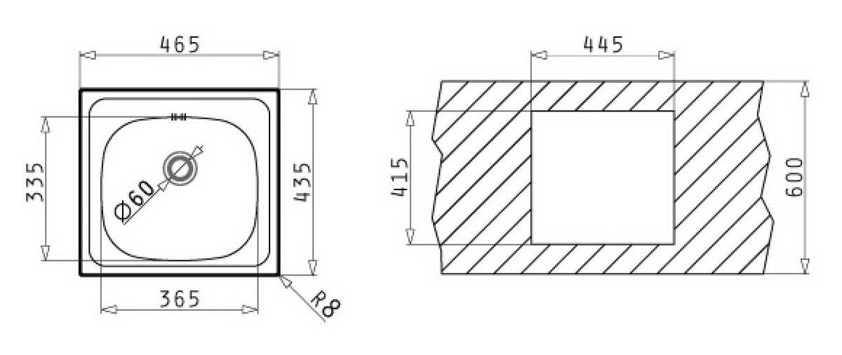 Pyramis E 33 (46,5x43,5cm)