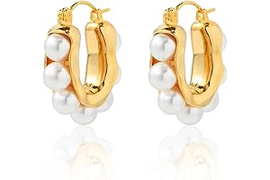 Gold Pearl Earrings: Luminous Radiance for Any Occasion