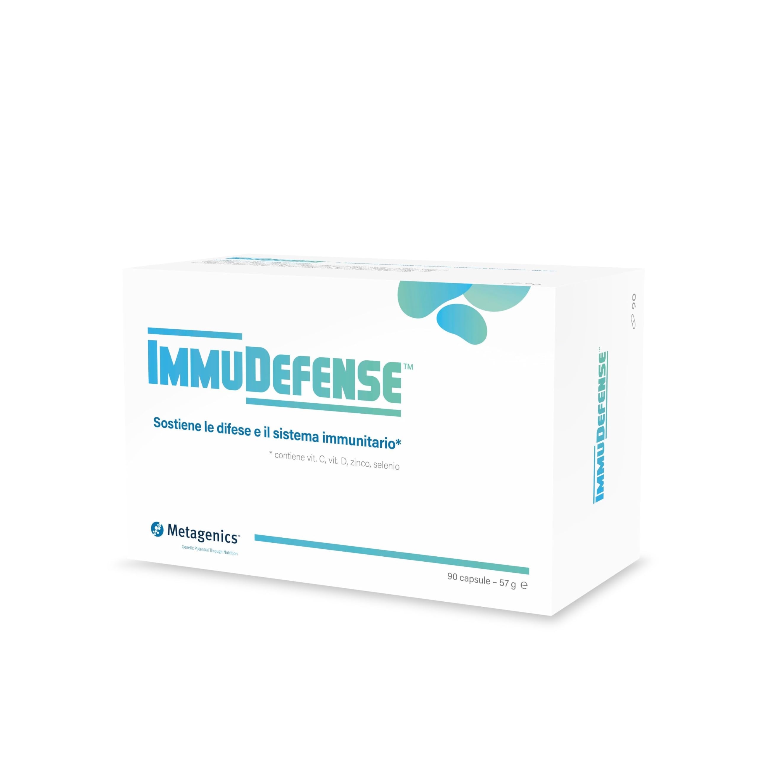 Metagenics ImmuDefense - Sostiene le Difese e il Sistema Immunitario - 90 Capsule