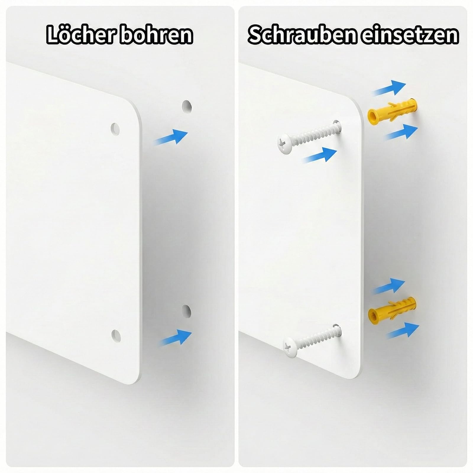 Magnettafel Weiß 40x60 cm Metall: Starke Magnetwand & Pinnwand Magnetisch für Küche/Kinderzimmer & Büro – Hochwertiges Memoboard für Magnete/Fotos & Souvenirs
