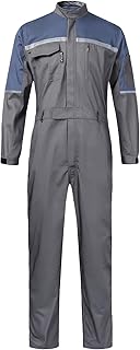 Mens Reflective Coverall Work Mechanics Coverall Work Suit Hi Vis Jumpsuit Bicolor Overalls