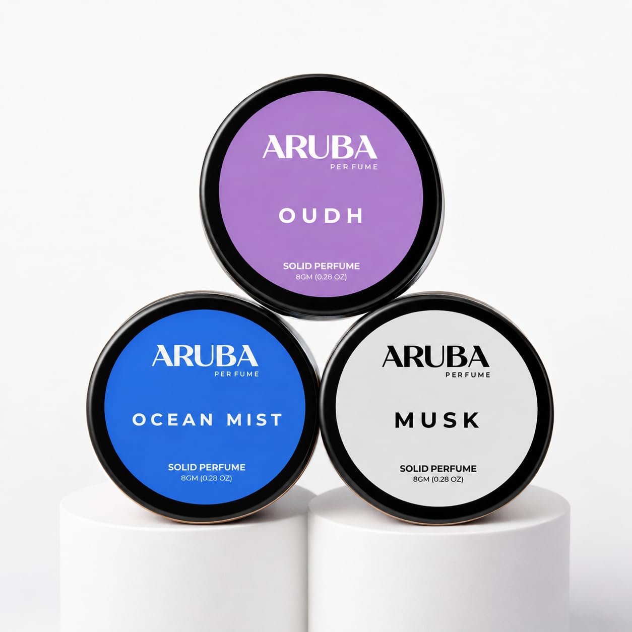 Set of 3 Alcohol Free, Ocean mist | Oudh | Musk Solid Perfumes | Wax Perfumes for Men & Women | Cologne | Strong & Lasting Fragrance | Gifting Pack for Him & Her-picture-39