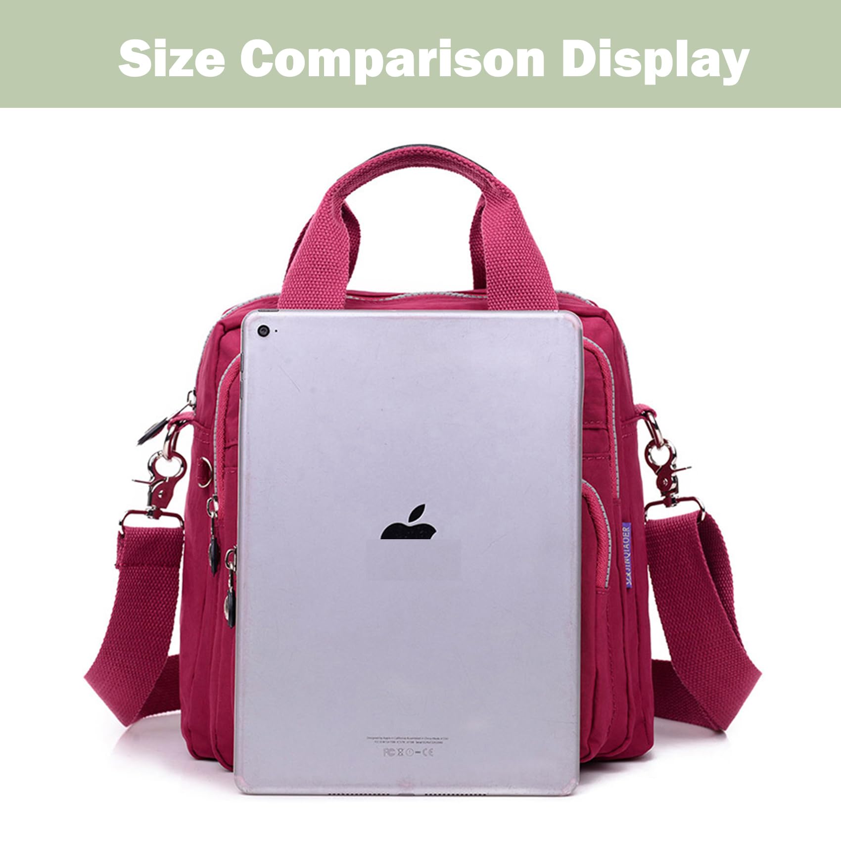 Borsetta Donna Borse a Spalla Casuale Borsa Tracolla Leggero Zaino Impermeabile Sacchetto Scuola Borse da Viaggio Borsello Moda Sport Bag per Ragazze