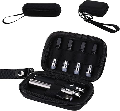 BKING-BOX Vape - Funda de transporte (solo funda) para soporte de tanque de batería, accesorios duros negros, bolsa de transporte para Vape Pen 510,