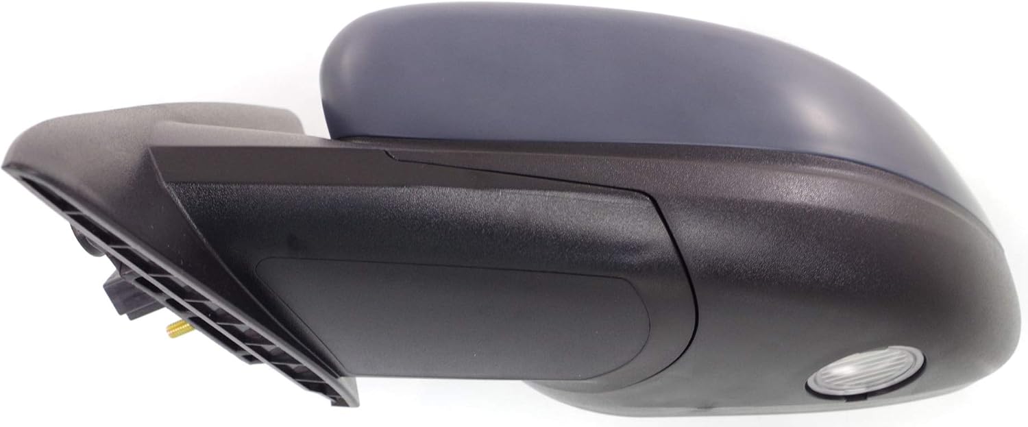 Kool Vue Driver Side Power Heated Mirror for Ford Taurus 2012-2019 With Spotter Glass & Puddle Lamp; Without Memory Textured