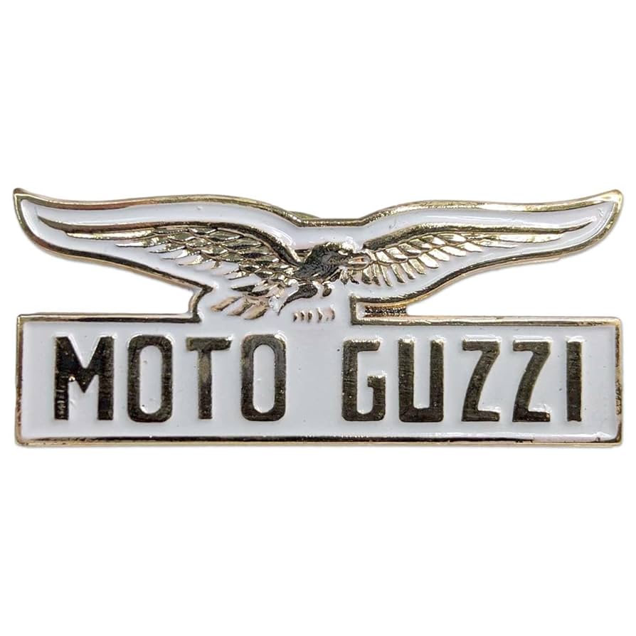 記念バッチ Amazon | モトグッチ イーグル storico ピンバッジ white-gold