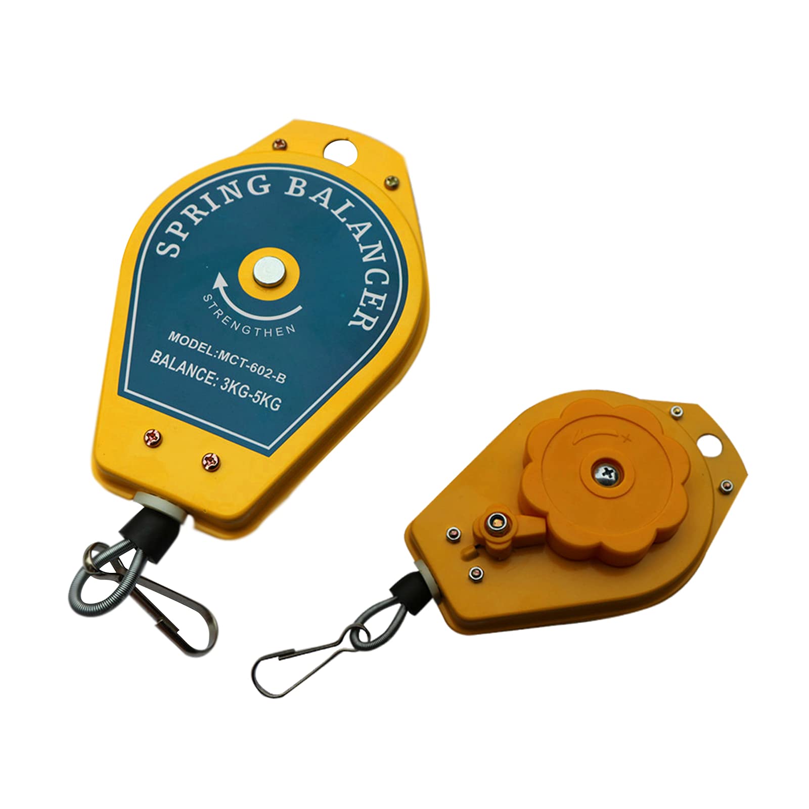 Balancer a Molla, Bilanciatore A Molla Supporto, Spring Balancer Cacciavite Chiave Appesa Filo di Acciaio Strumento di Misura (3-5kg)