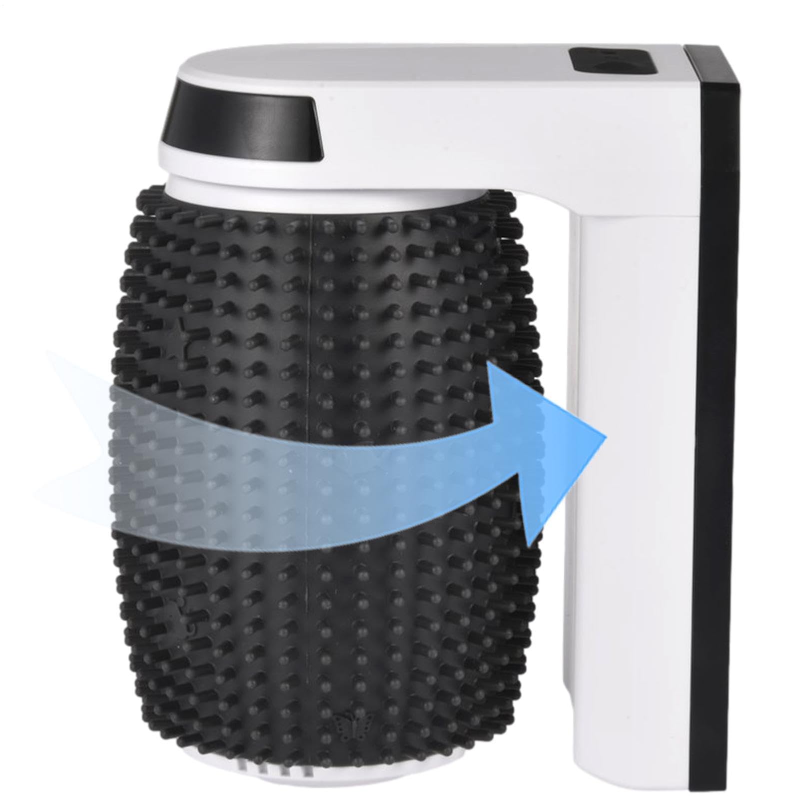 Cepillo autoaseo para Gatos – Masajeador de Pelo | Peine de Pared para | gato con gato, herramienta de aseo perfecta para gatos de pelo largo y corto