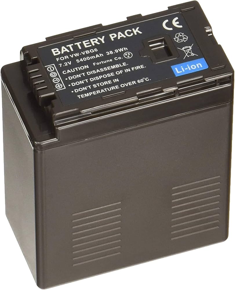 Panasonic パナソニック VW-VBG6-Kバッテリーパック