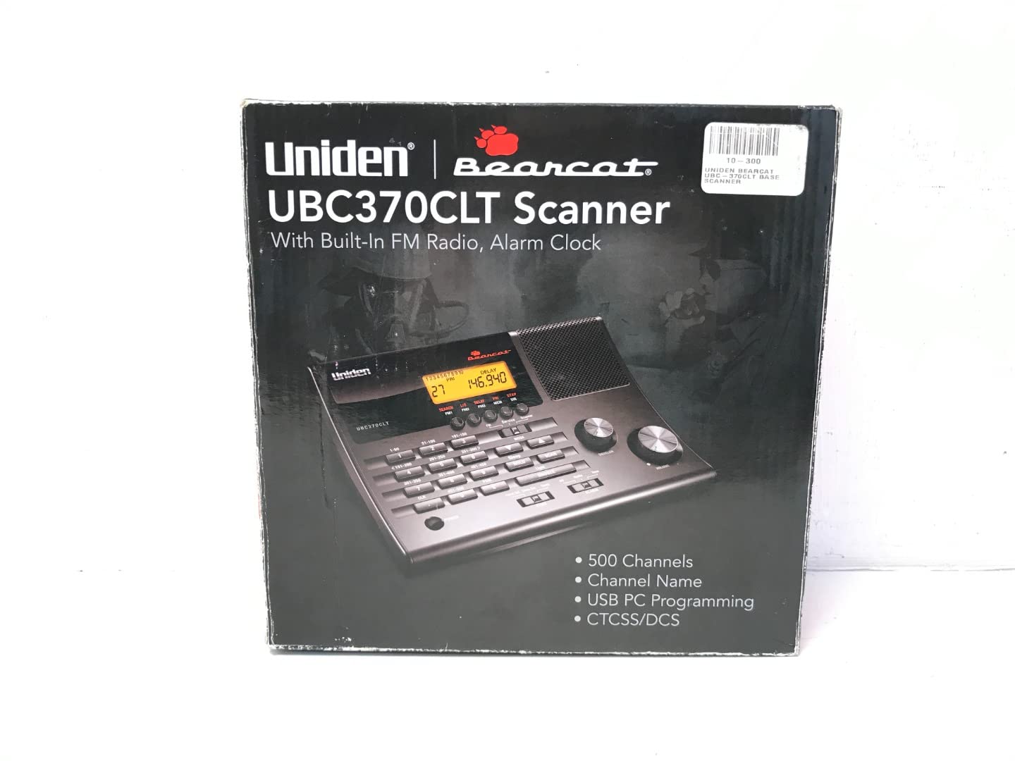 Uniden UBC-370 CLT Receptor escáner de Base