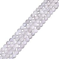 Vista 62 de GEM-Inside - Cuentas sueltas de ágata india natural de 0.157 pulgadas (0.157 in) con cuentas redondas de cristal energético para hacer joyas, 15