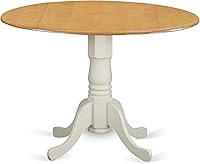 Vista 19 de East West Furniture DLT-BLW-TP Dublin - Mesa redonda.