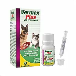 Vermifugo liquido para Cães 20ml