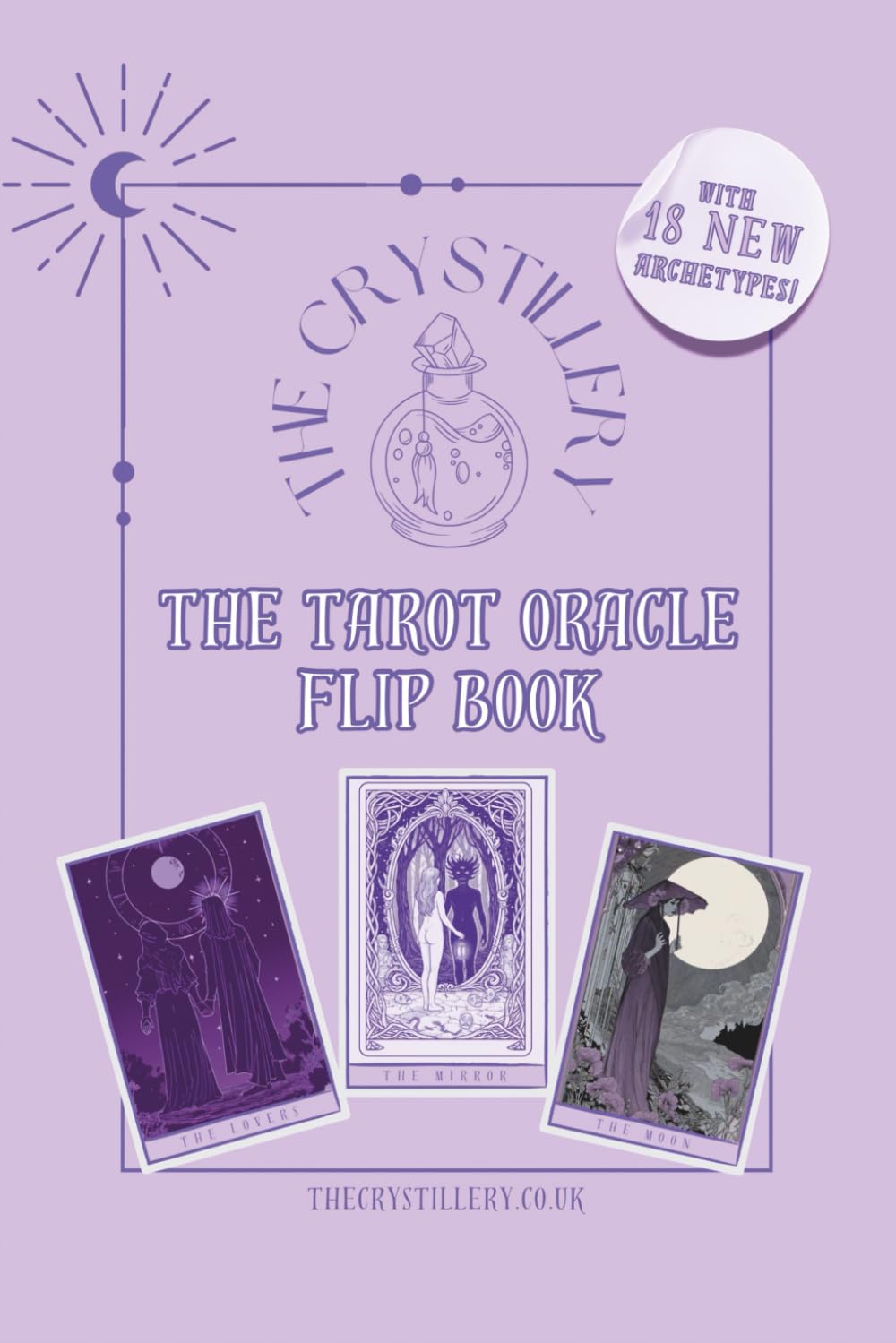 The Tarot Oracle Flip Book by The Crystillery