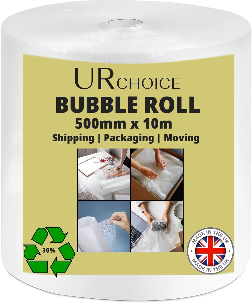 UR CHOICE Bubble Wrap Roll of Premium Quality Polythene Small Bubble