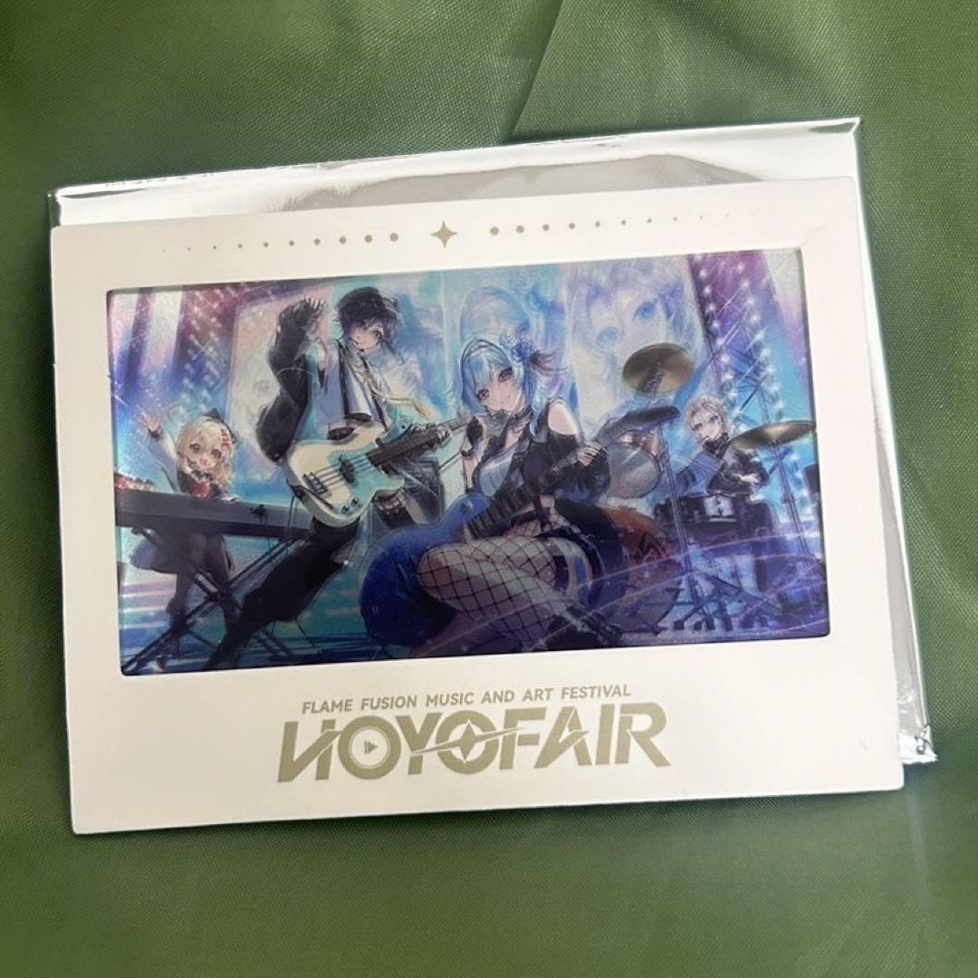 Amazon.co.jp: 灼熱の音楽祭 原神 クリアイラストカード hoyofair 