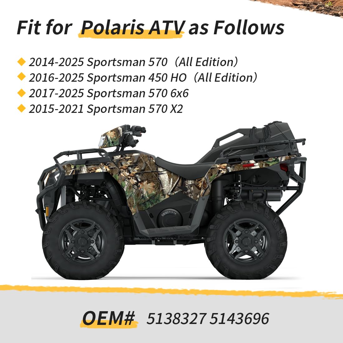 Coppa dell'olio con kit guarnizione adatto per Polaris Sportsman 570 2014-2025 Sportsman 450 HO 2016-2025 5138327 5143696 Kit Coppa con Viti e Tappo di Scarico