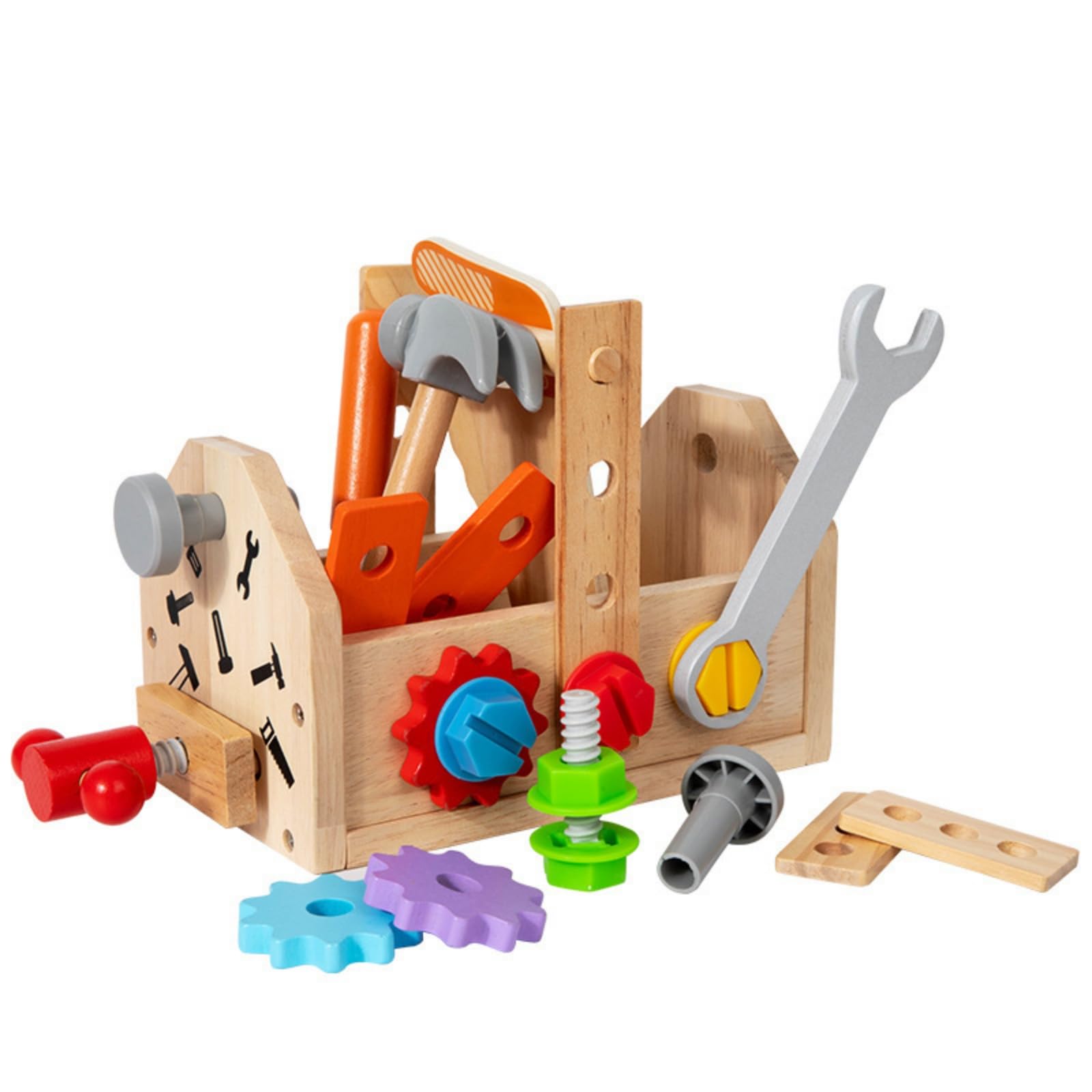 Boîte à Jeu Établi Jeu Montage Démontage en Bois Non Toxique Bricolage s, Maternelle