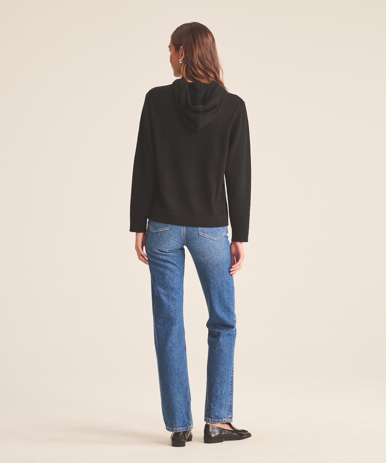 NAADAM The Off-Duty Cashmere Hoodie Pullover Sweater Mujer