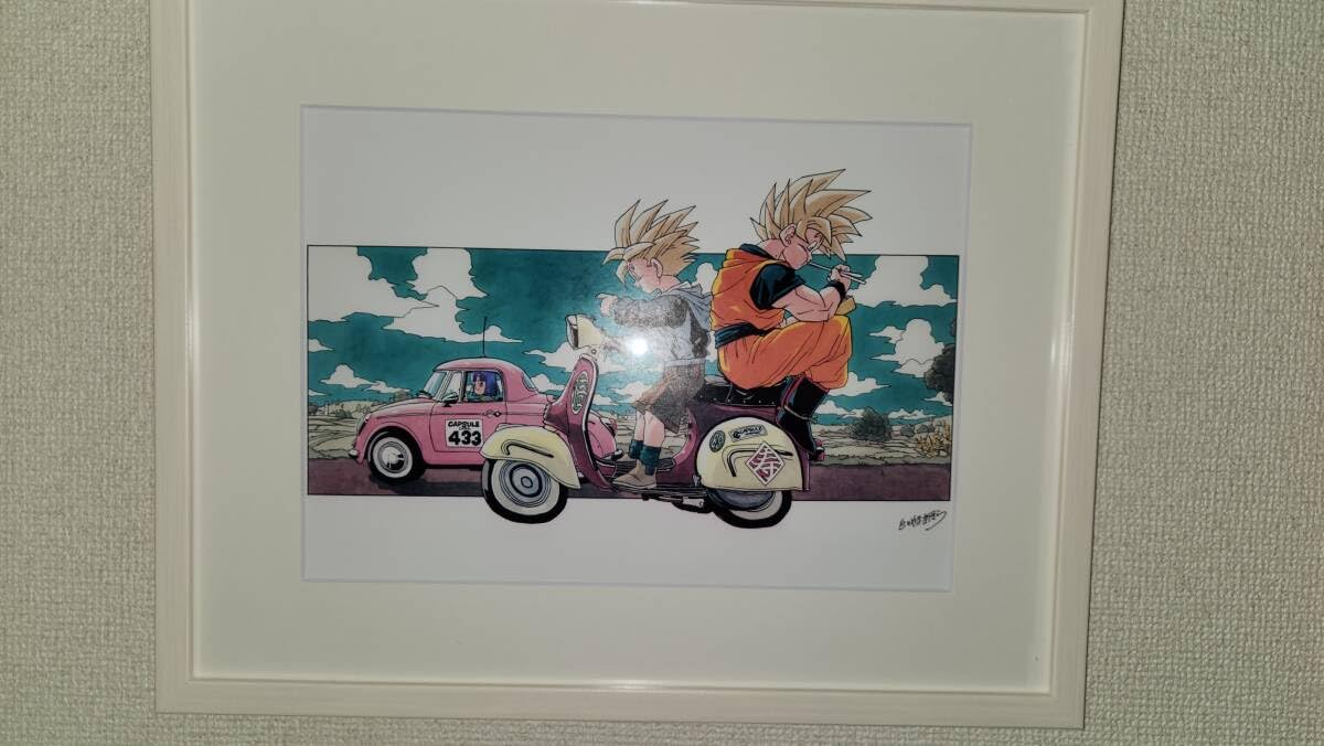 Reproduction Original Drawing Akira Toriyama World Exhibition with