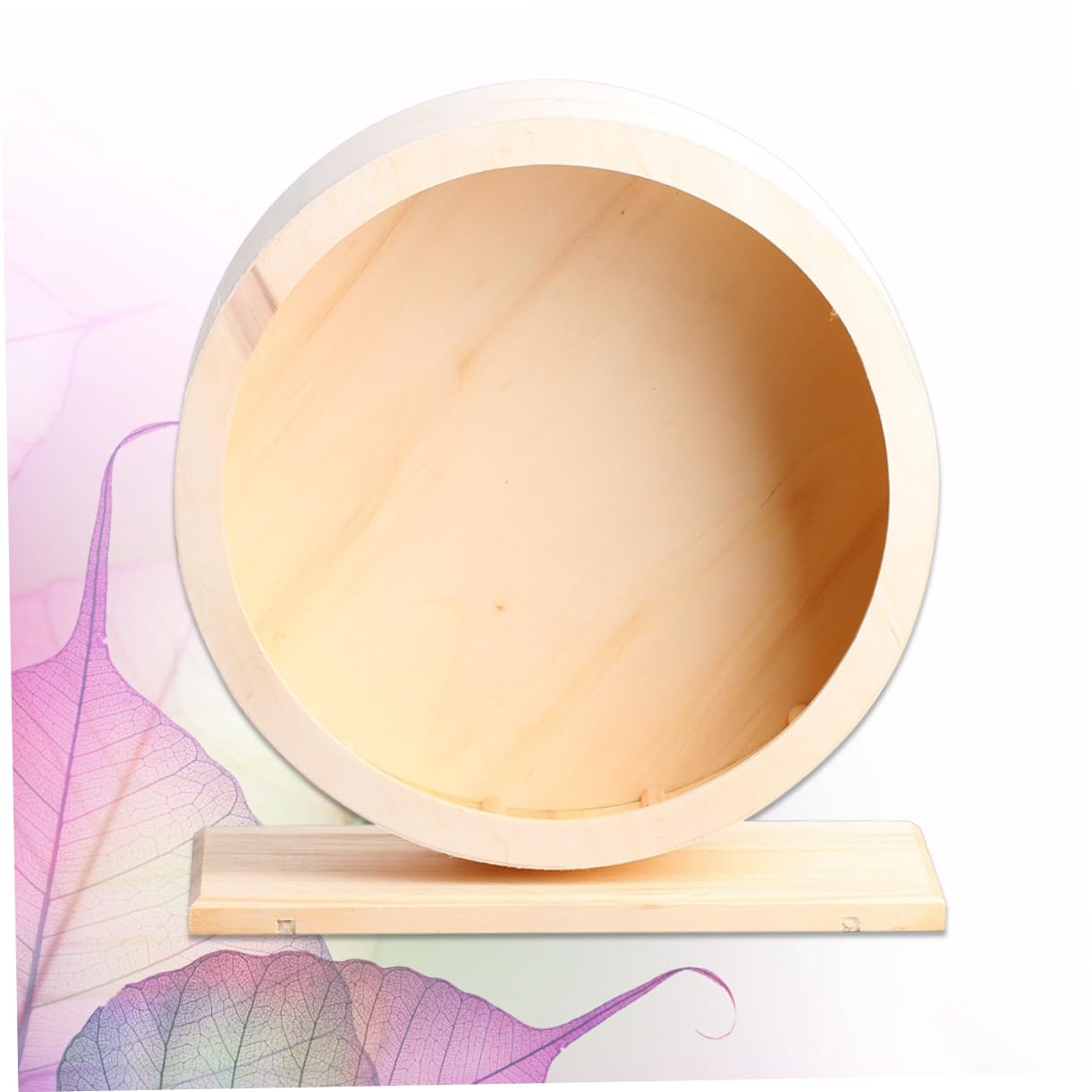 Kisangel Roue de Course Jouets pour Hamsters Jouets pour cochons d'Inde Hamster Silencieux s pour Chinchillas Roue de Jogging pour d'exercice pour en Bois