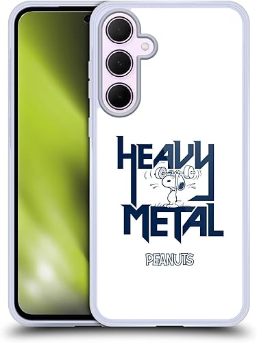 Vista 182 de Head Case Designs Officially Licensed Peanuts Woodstock Insignia Rock Tees Gel Case [Military Grade Protection] Compatible with Samsung Galaxy S22+