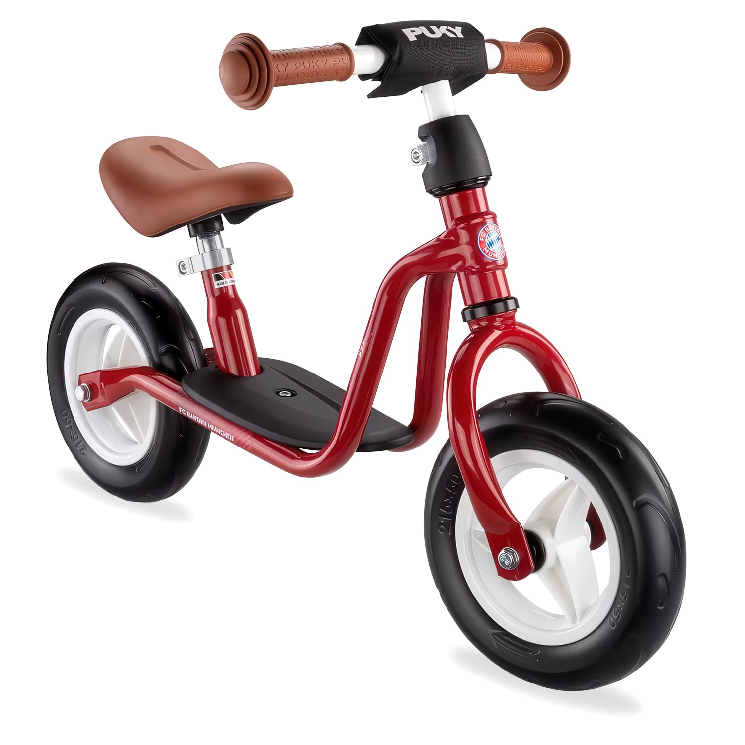 PUKY LR M | Bicicletta de equilibrio dai 2 anni | Giocattolo senza pedali bambini | Balance Bike | Monopattino con pedana | Veicolo con manopole di sicurezza | Manubrio e sella regolabili