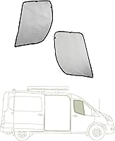 Vista 1 de VanEssential - Par de rejillas antiinsectos para puerta delantera, diseñadas para Ford Transit